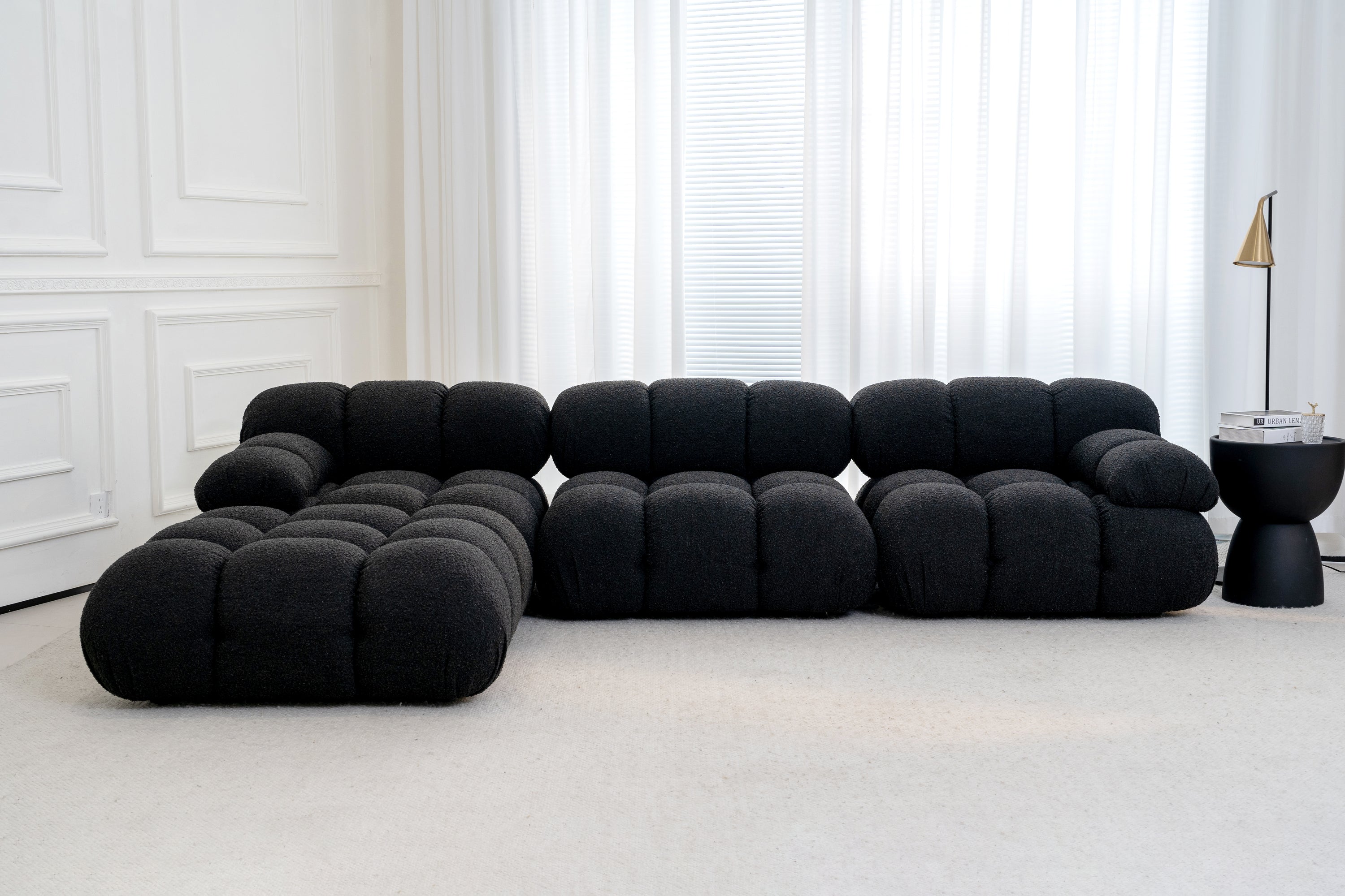 Maven Chaise Lounge Caviar Black