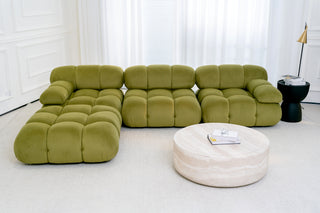 Maven Chaise Lounge Olive Patina