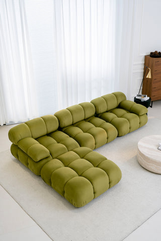 Maven Chaise Lounge Olive Patina
