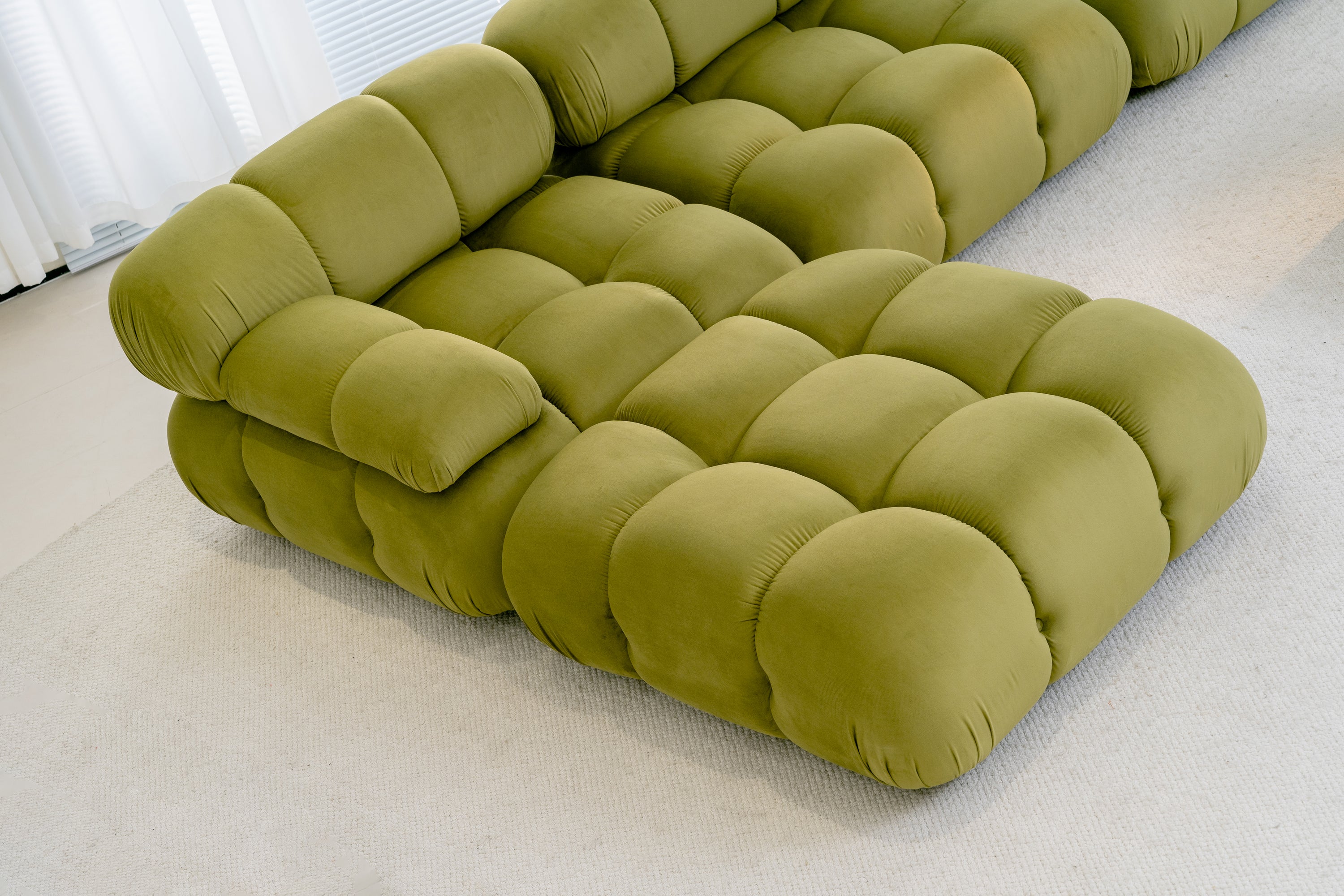 Maven Chaise Lounge Olive Patina
