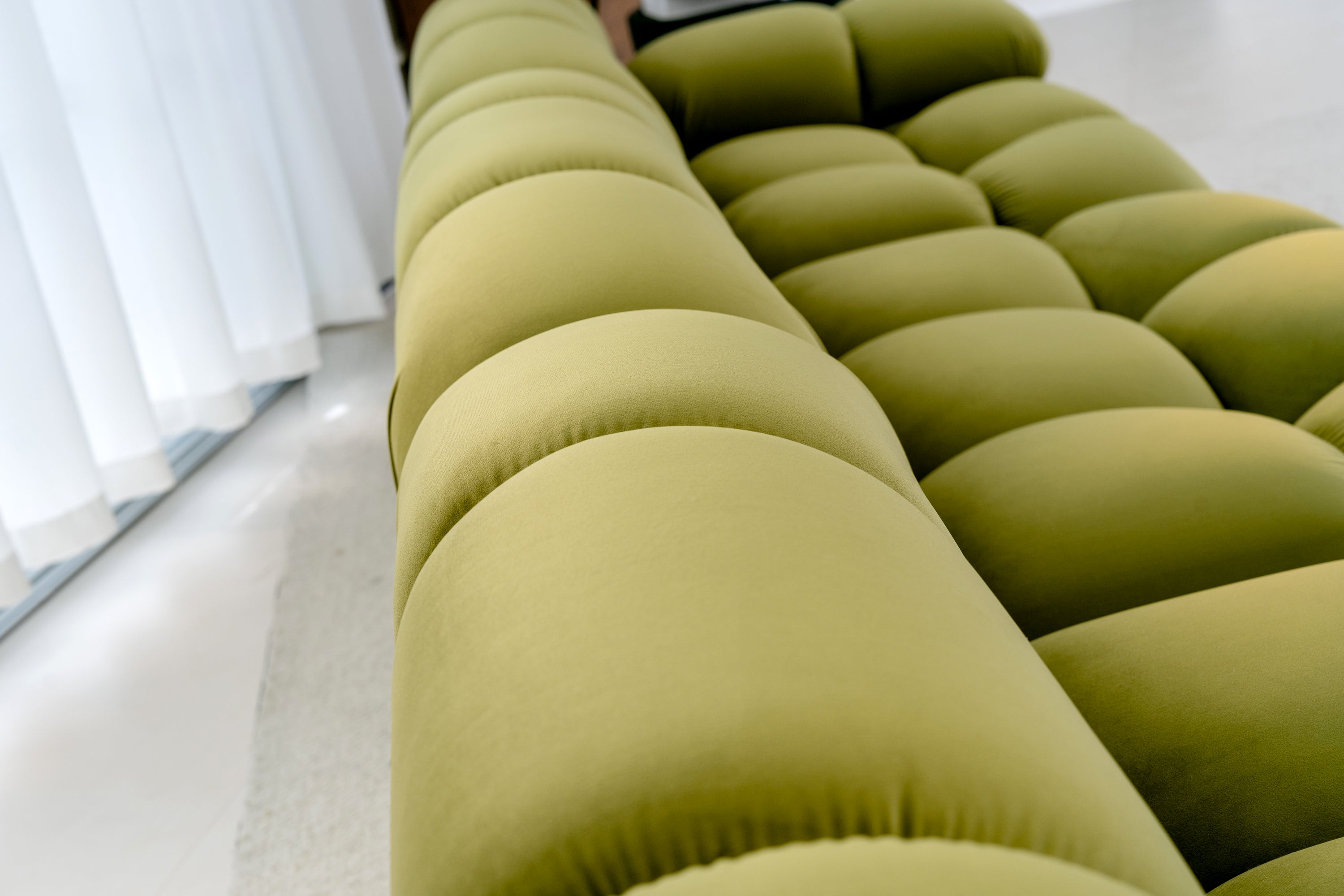 Maven Chaise Lounge Olive Patina