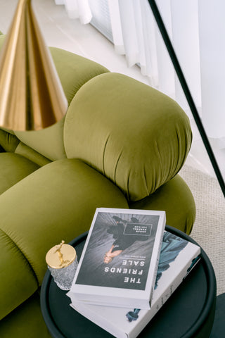 Maven Chaise Lounge Olive Patina
