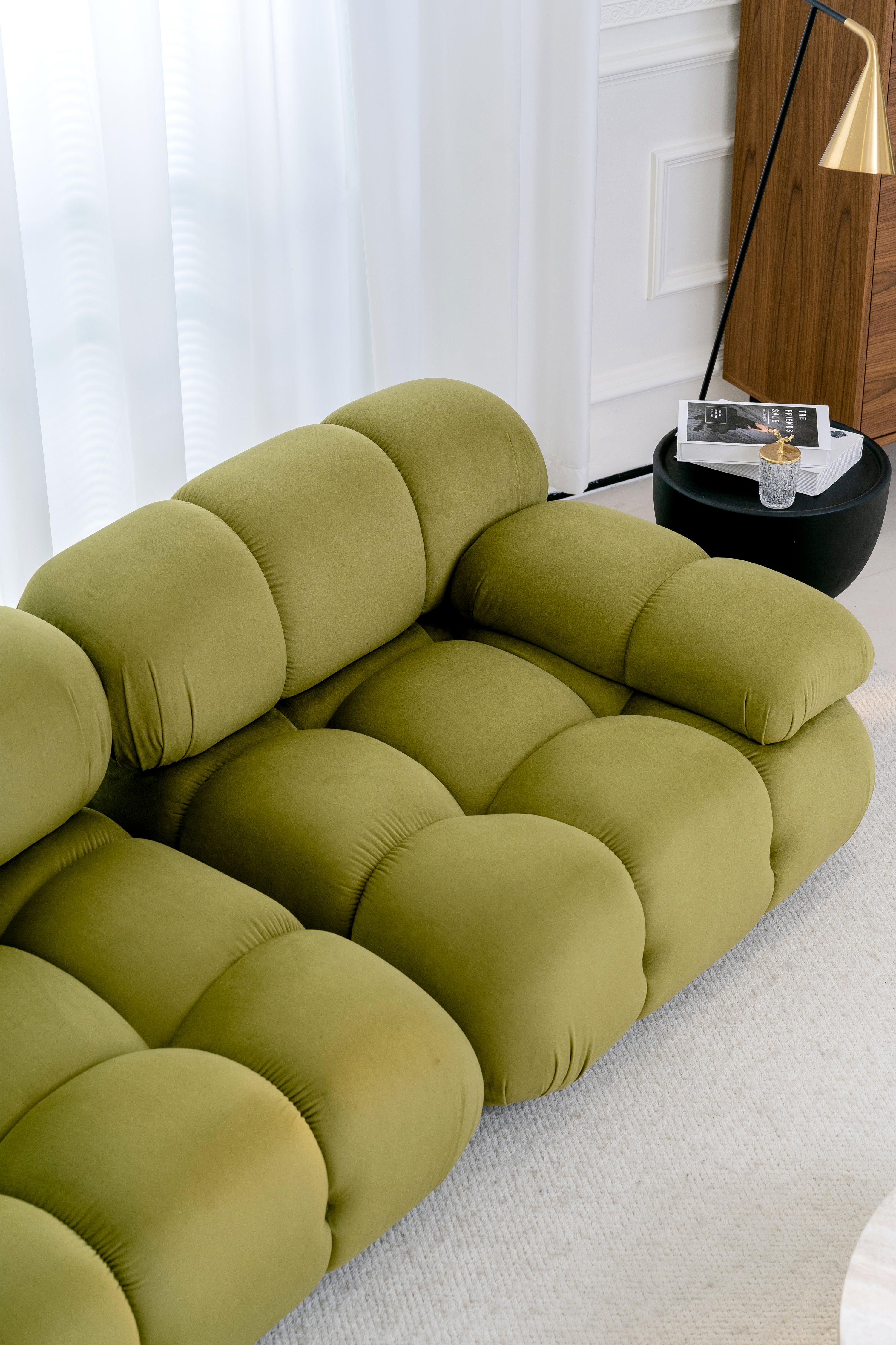 Maven Chaise Lounge Olive Patina