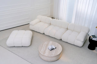 Maven Chaise Lounge Pearl White
