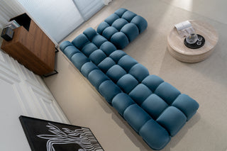 Maven Chaise Lounge Jeans Blue