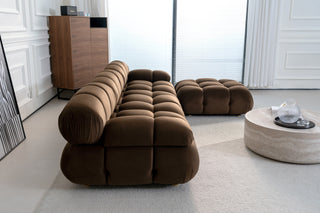 Maven Chaise Lounge Chocolate Brown