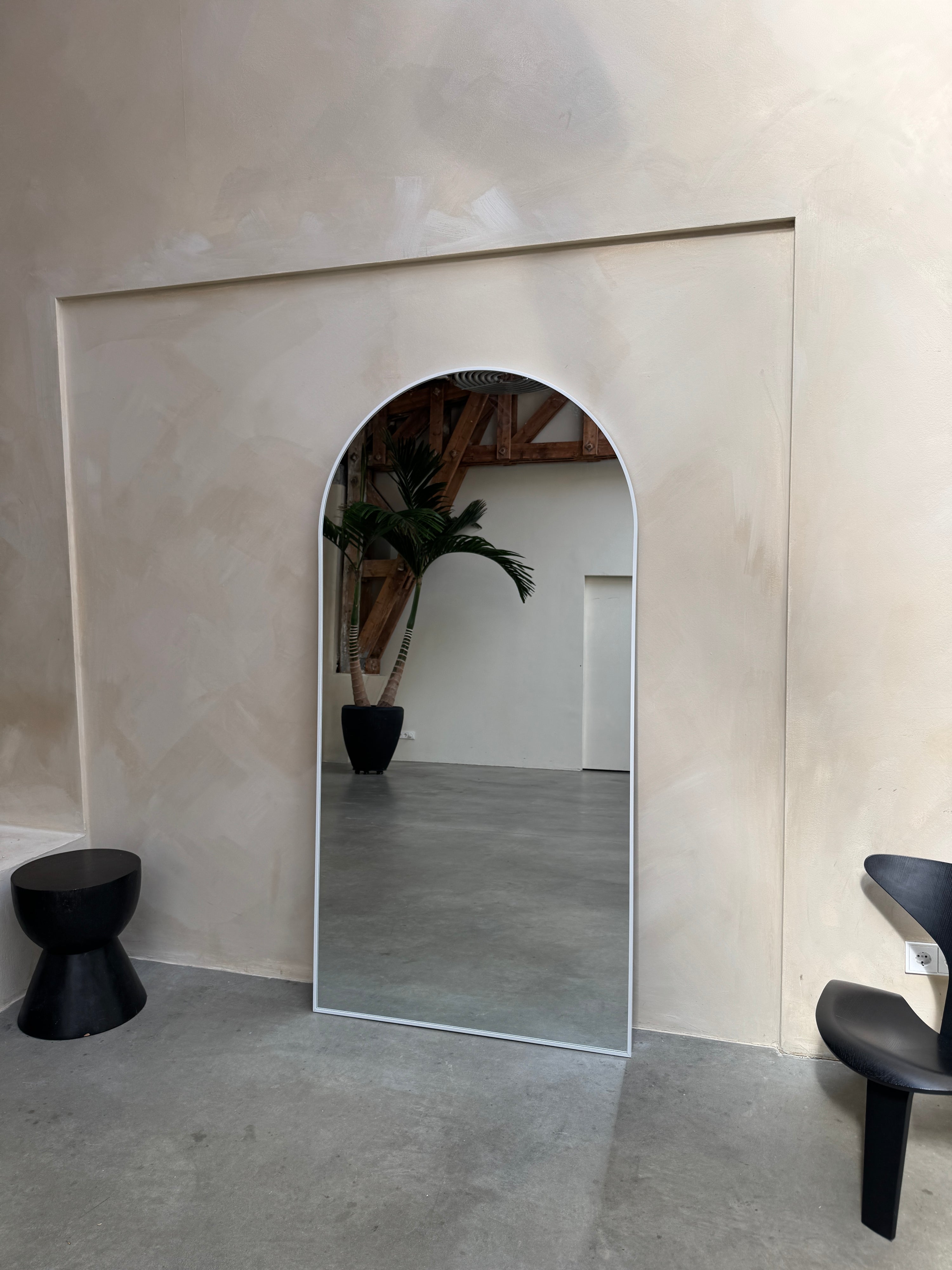 Moon Loft mirror | 200cm x 100cm (Direct Leverbaar) Wit