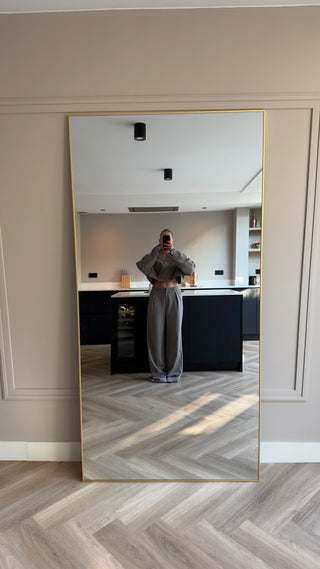 AURA Loft Mirror| 200cm x 100cm goud