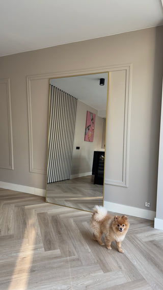 AURA Loft Mirror| 200cm x 100cm goud