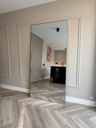 AURA Loft Mirror| 200cm x 100cm goud