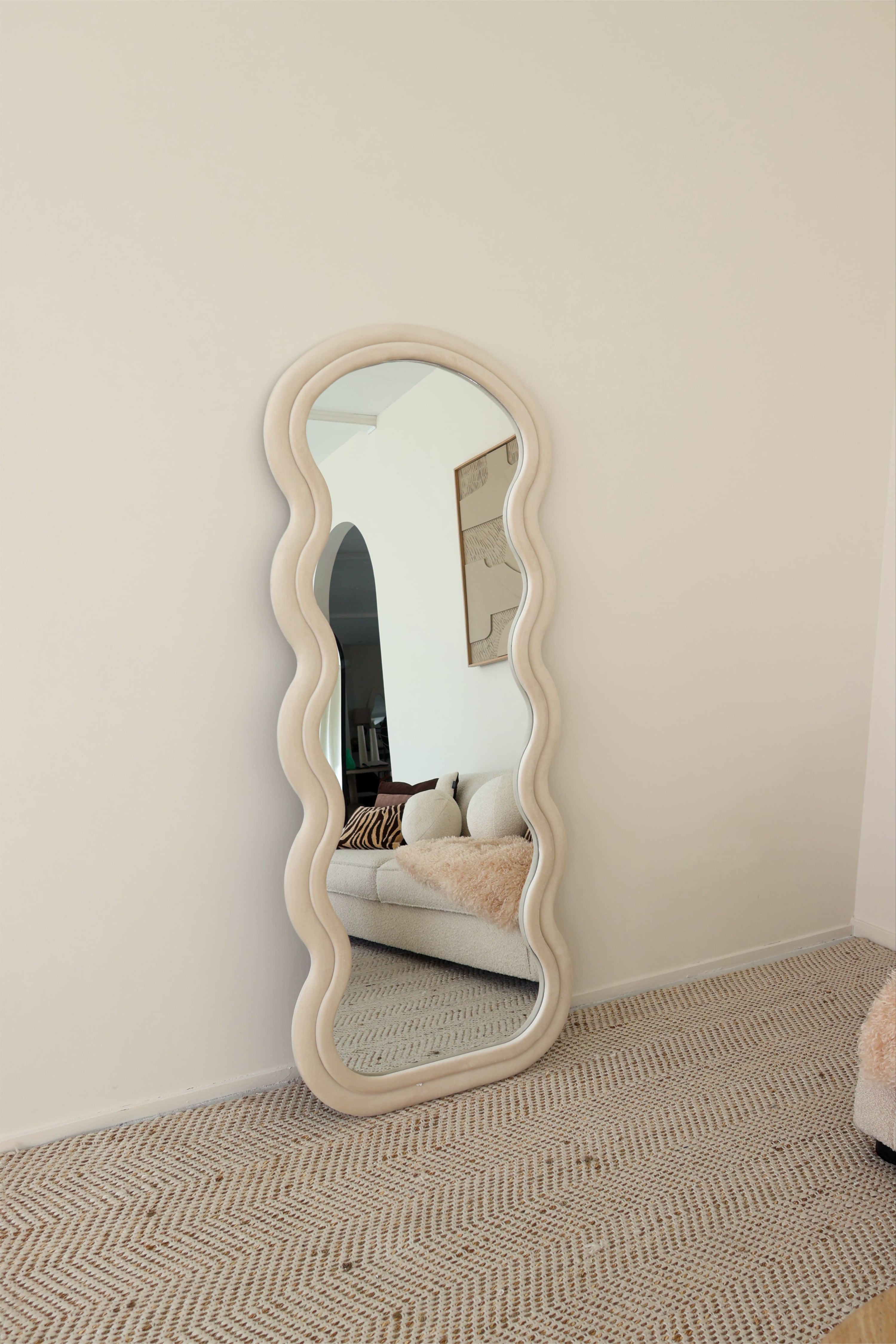 Wavy loft mirror 180 x 80