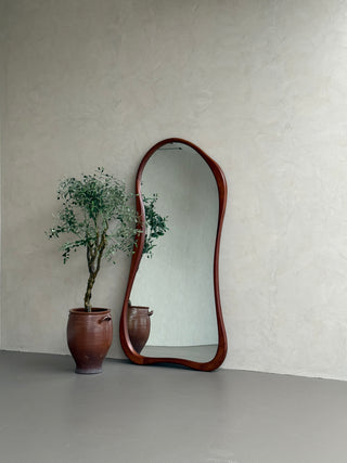 MIRA walnut mirror | 200 x 100 cm