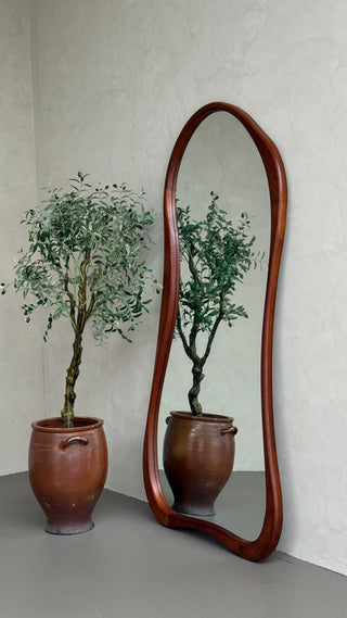 MIRA walnut mirror | 200 x 100 cm