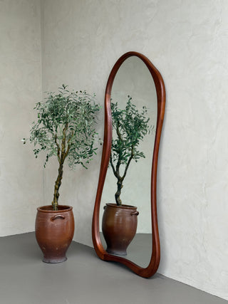 MIRA walnut mirror | 200 x 100 cm