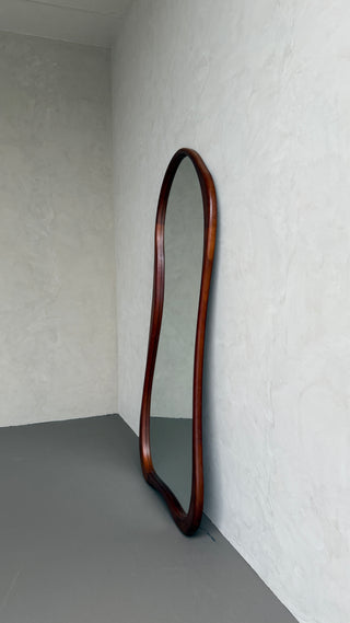 MIRA walnut mirror | 200 x 100 cm