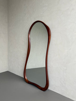 MIRA walnut mirror | 200 x 100 cm
