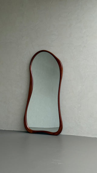 MIRA walnut mirror | 200 x 100 cm