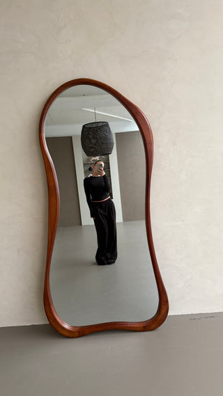MIRA walnut mirror | 200 x 100 cm
