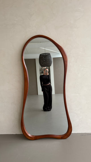 MIRA walnut mirror | 200 x 100 cm