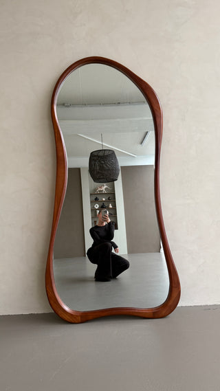 MIRA walnut mirror | 200 x 100 cm
