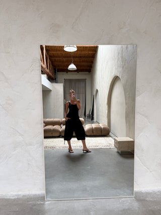 LIMIT EDITION MEGA Aura Loft mirror | 200cm x 120cm  Ivory
