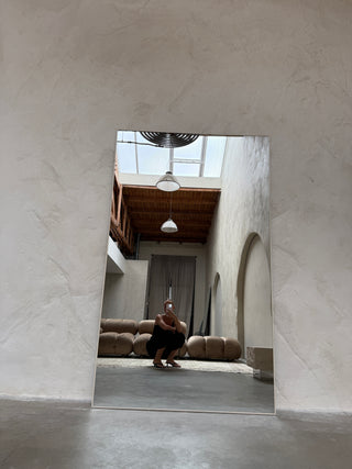 LIMIT EDITION MEGA Aura Loft mirror | 200cm x 120cm  Ivory