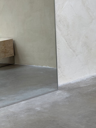 LIMIT EDITION Aura Loft mirror | 200cm x 100cm  zilver