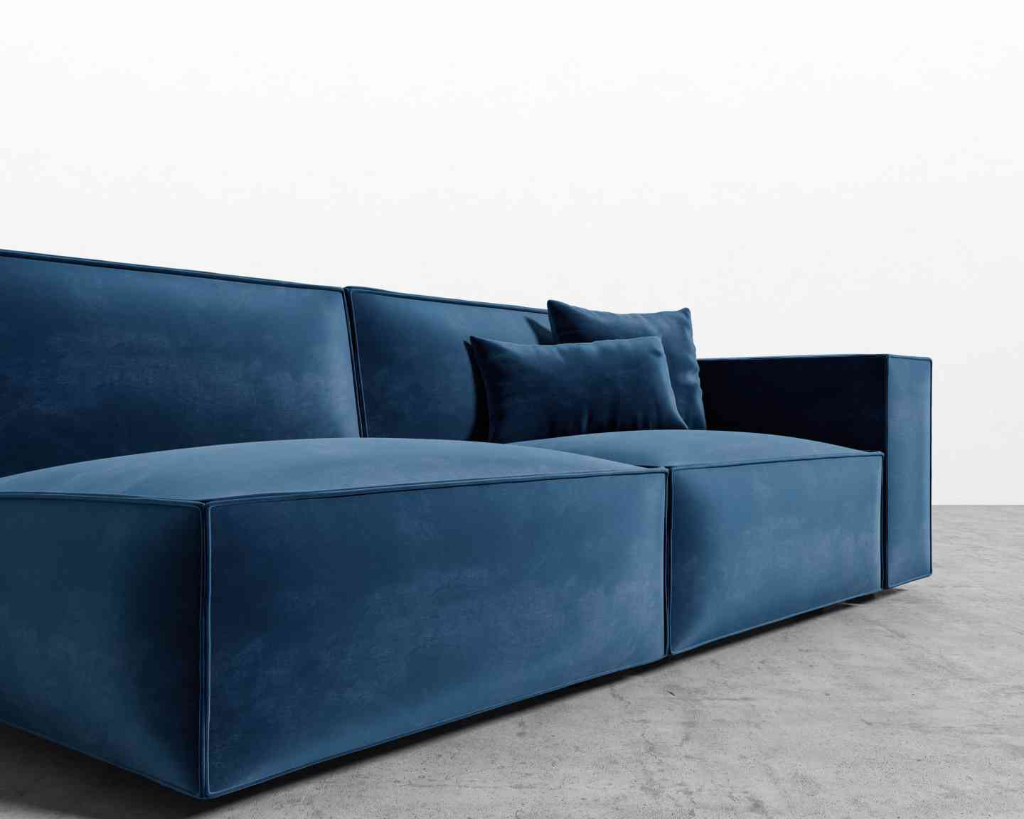 Bolder Signature Zweisitzer-Sofa mit Armlehne rechts