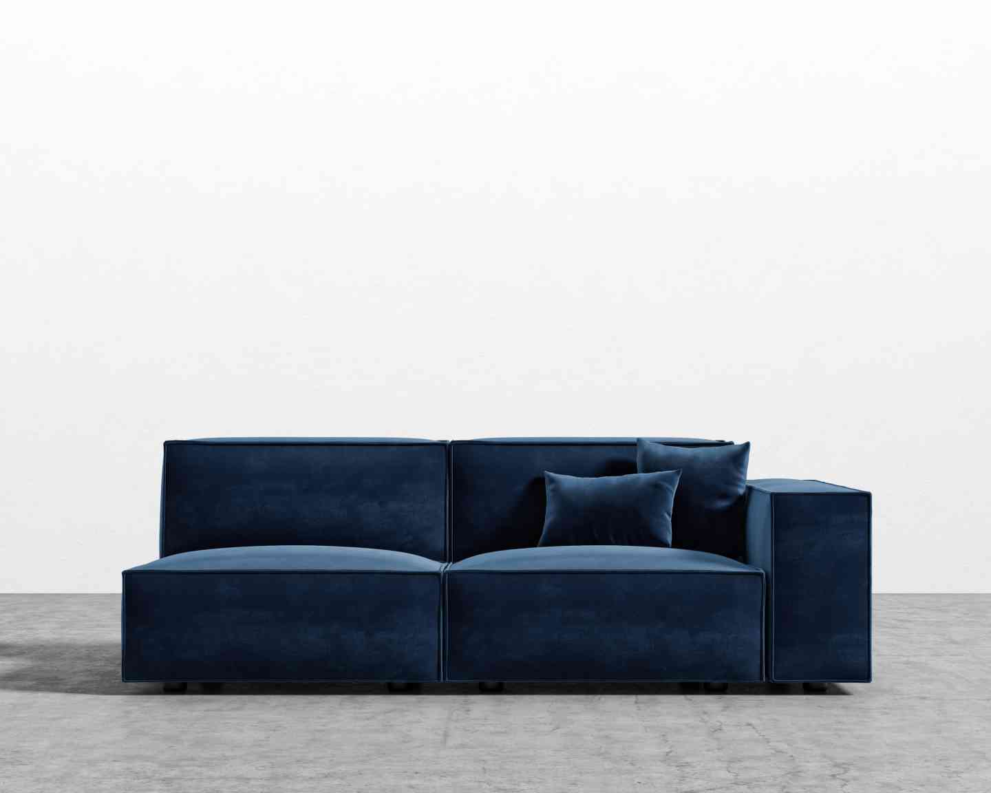 Bolder Signature Zweisitzer-Sofa mit Armlehne rechts