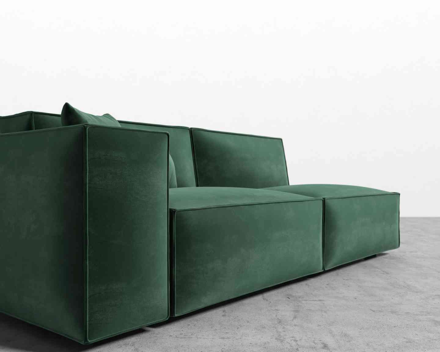 Bolder Signature Zweisitzer-Sofa mit Armlehne links