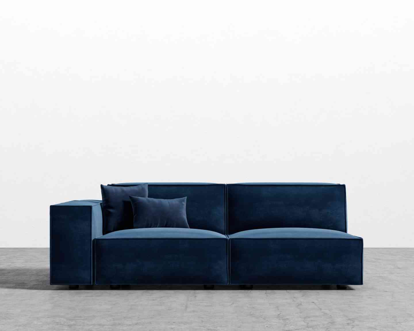 Bolder Signature Zweisitzer-Sofa mit Armlehne links