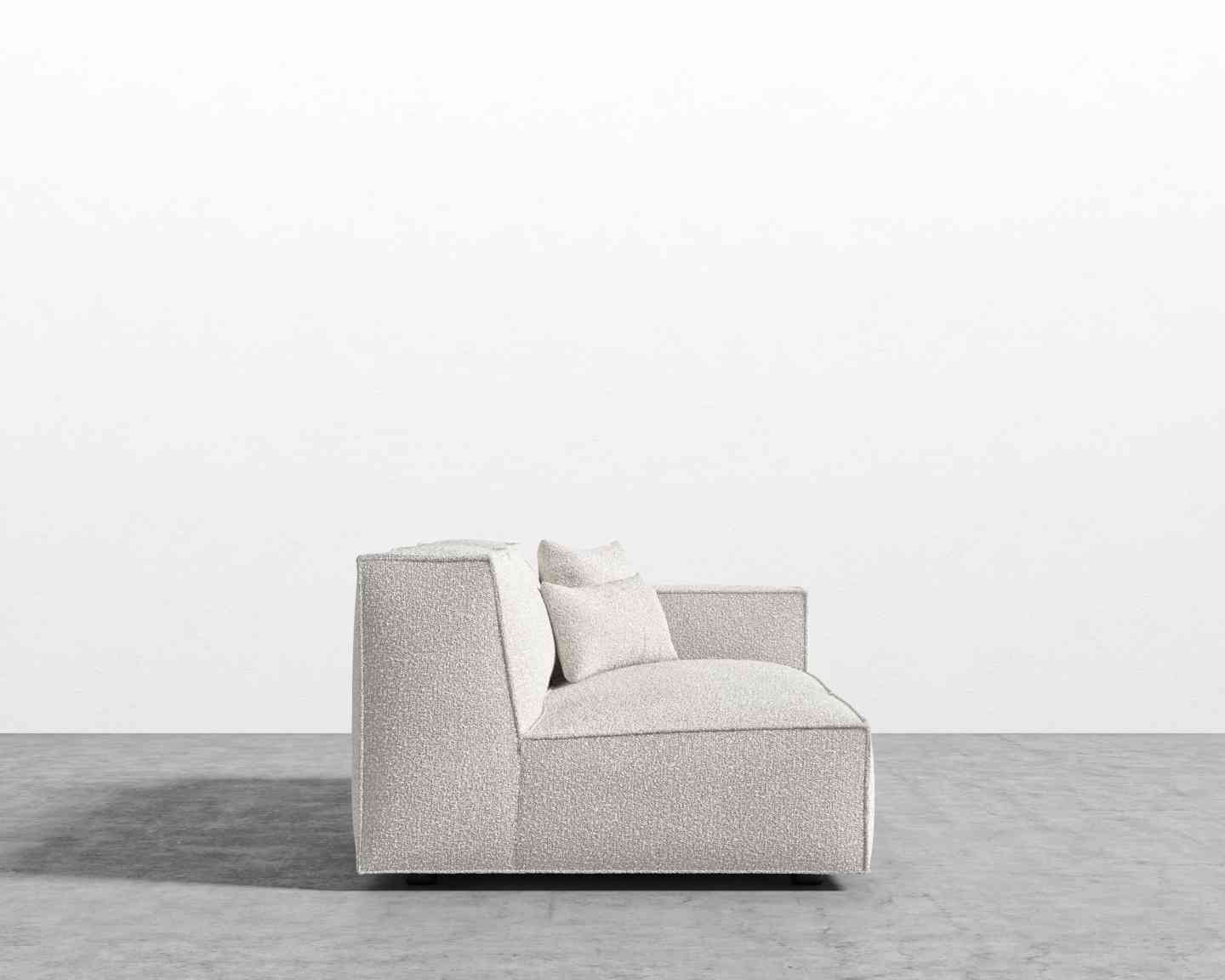 Bolder Signature Zweisitzer-Sofa mit Armlehne rechts