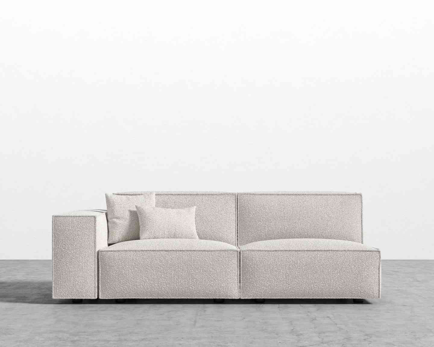 Bolder Signature Zweisitzer-Sofa mit Armlehne links