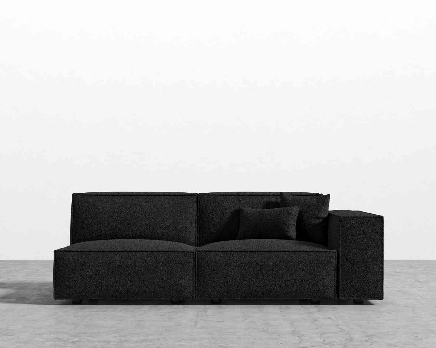 Bolder Signature Zweisitzer-Sofa mit Armlehne rechts