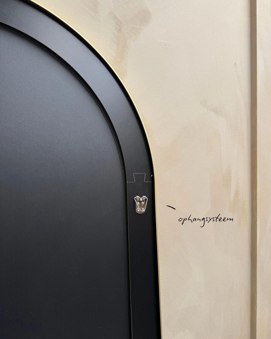 Moon Loft mirror | 200cm x 100cm  Zwart